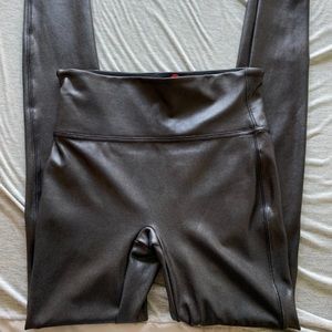 Spanx faux leather leggings